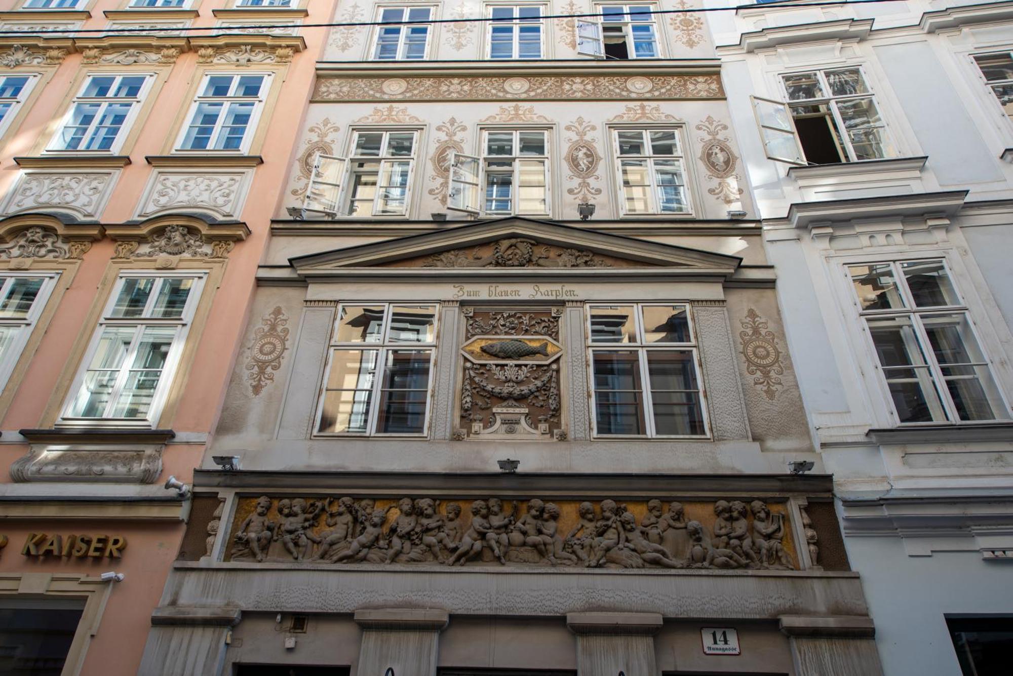 Zum Blauen Karpfen Apartamento Viena Exterior foto