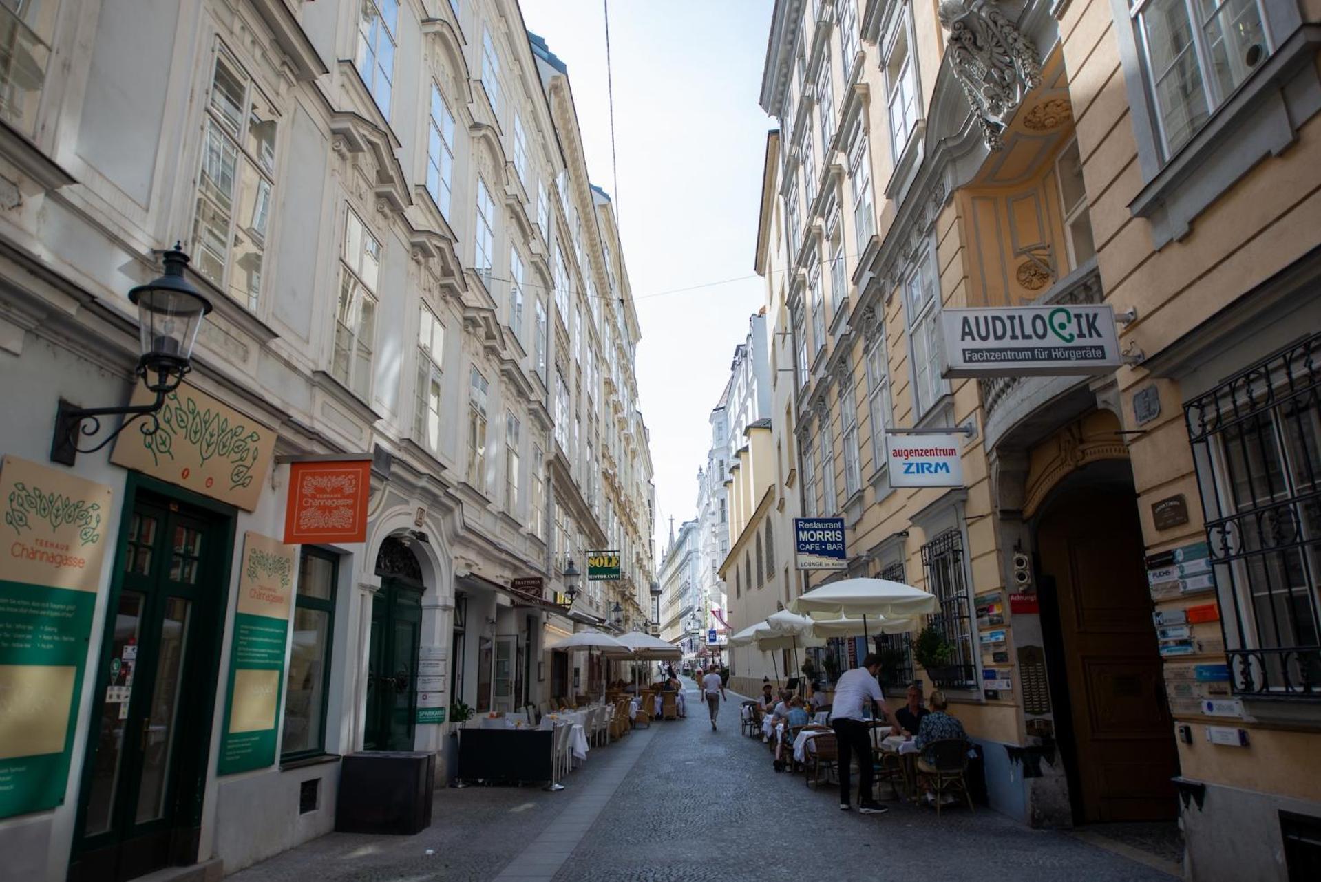 Zum Blauen Karpfen Apartamento Viena Exterior foto