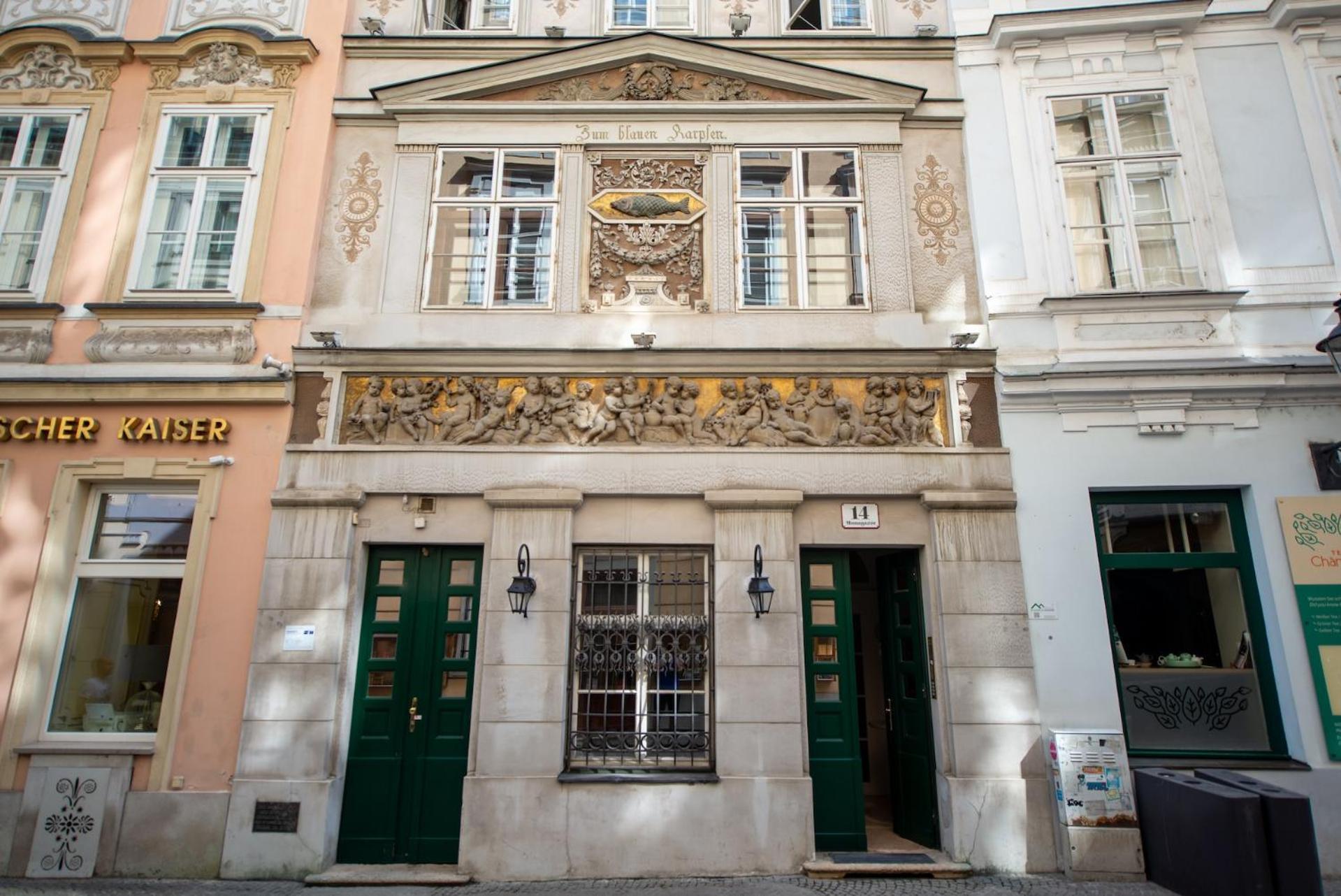 Zum Blauen Karpfen Apartamento Viena Exterior foto